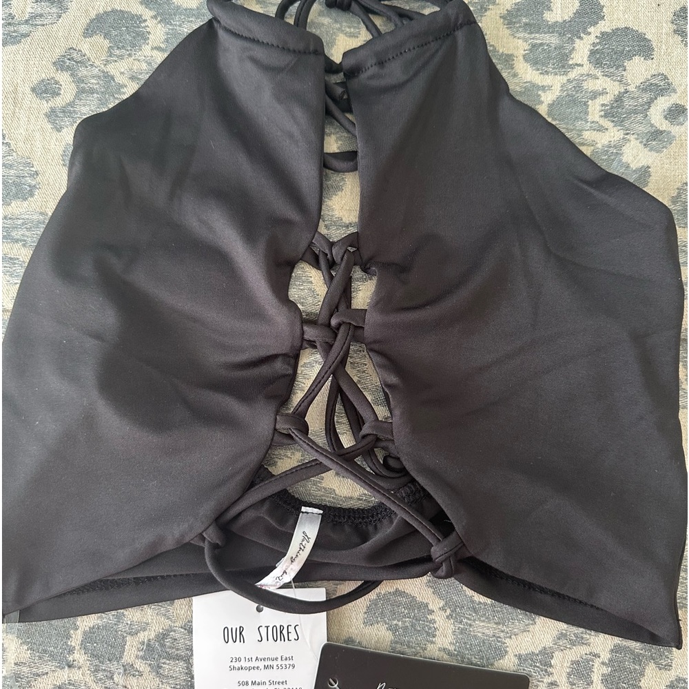 Nothing But Sexy black halter top. Brand new, size Small